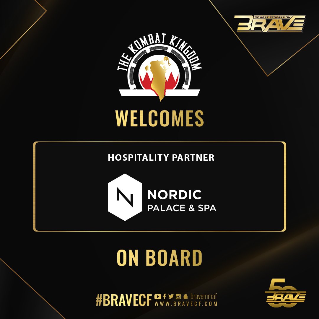 BRAVE CF Welcomes Hospitality Partner Nordic Palace & Spa For 21 Days of MMA Mayhem