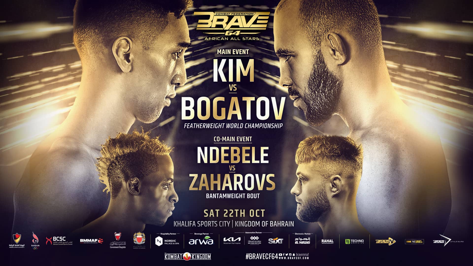 Tae Kyun Kim vs Roman Bogatov: a clash of styles for all the marbles at BRAVE CF 64