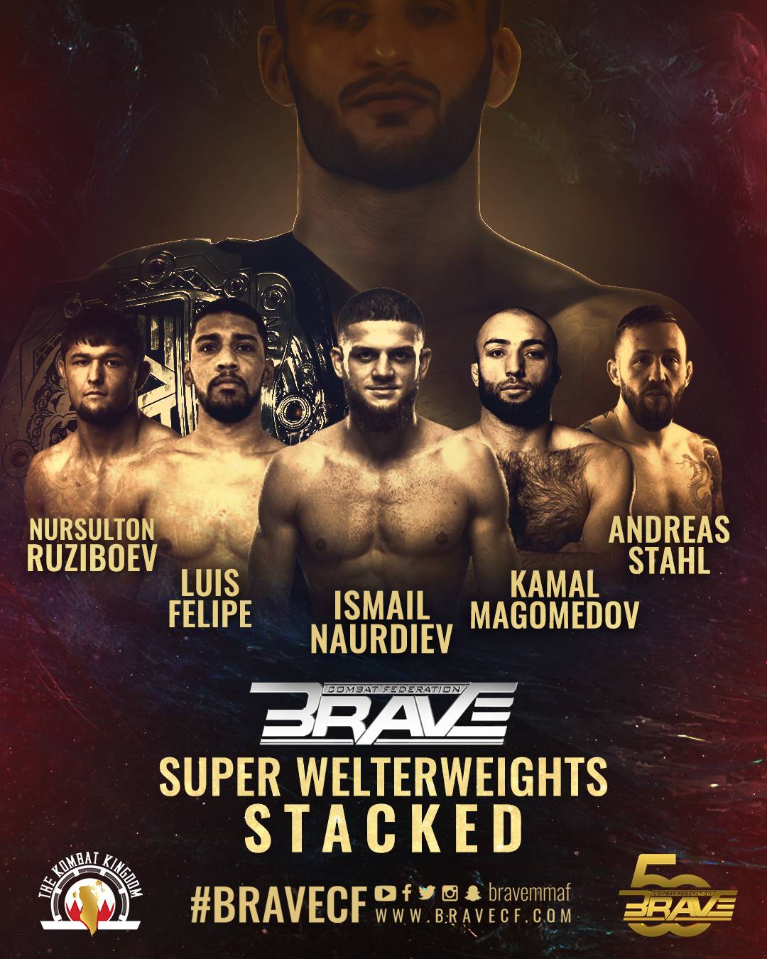 BRAVE CF president Mohammed Shahid excited by new signings and future of Super Welterweight: World-class, killer fighters