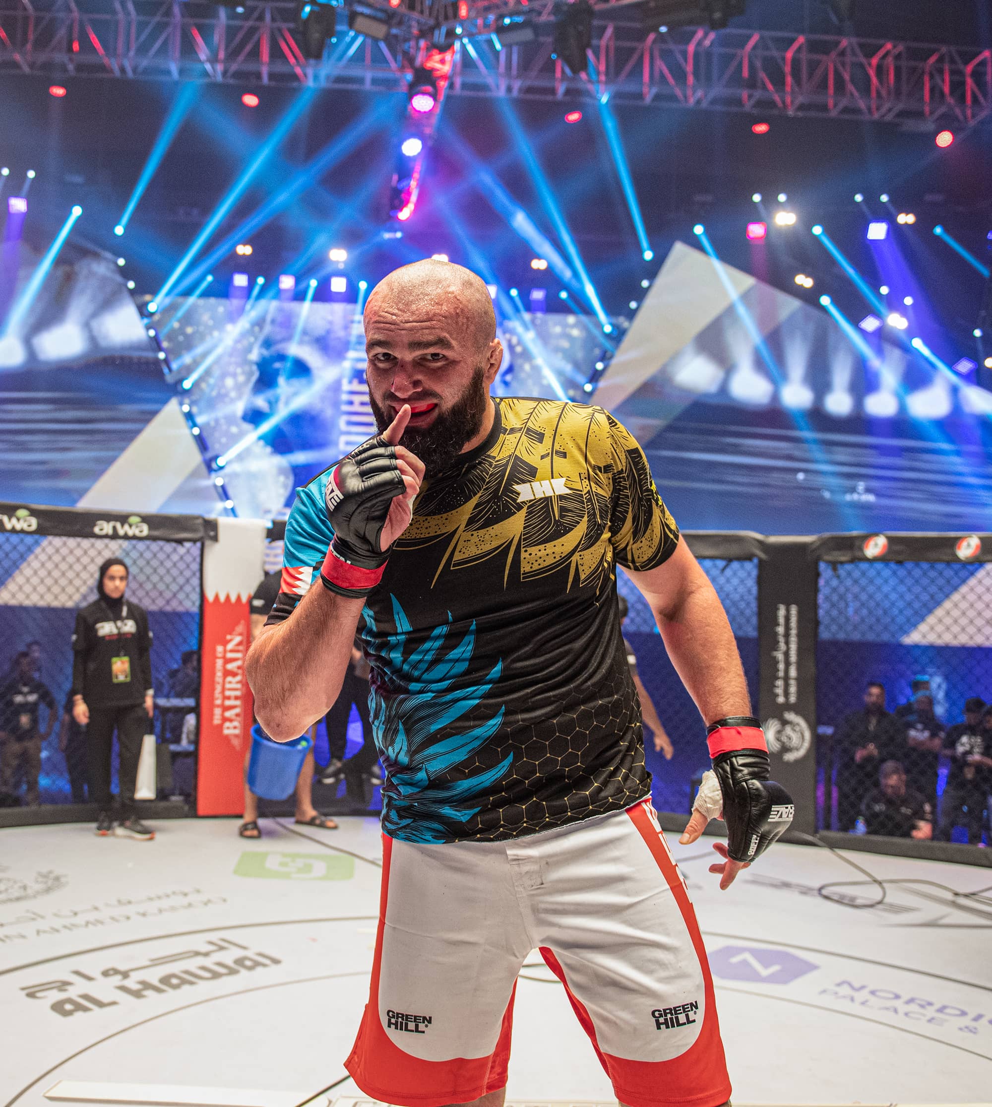 Shamil Gaziev promises tough night for Darko Stosic in front of his fans at BRAVE CF 69