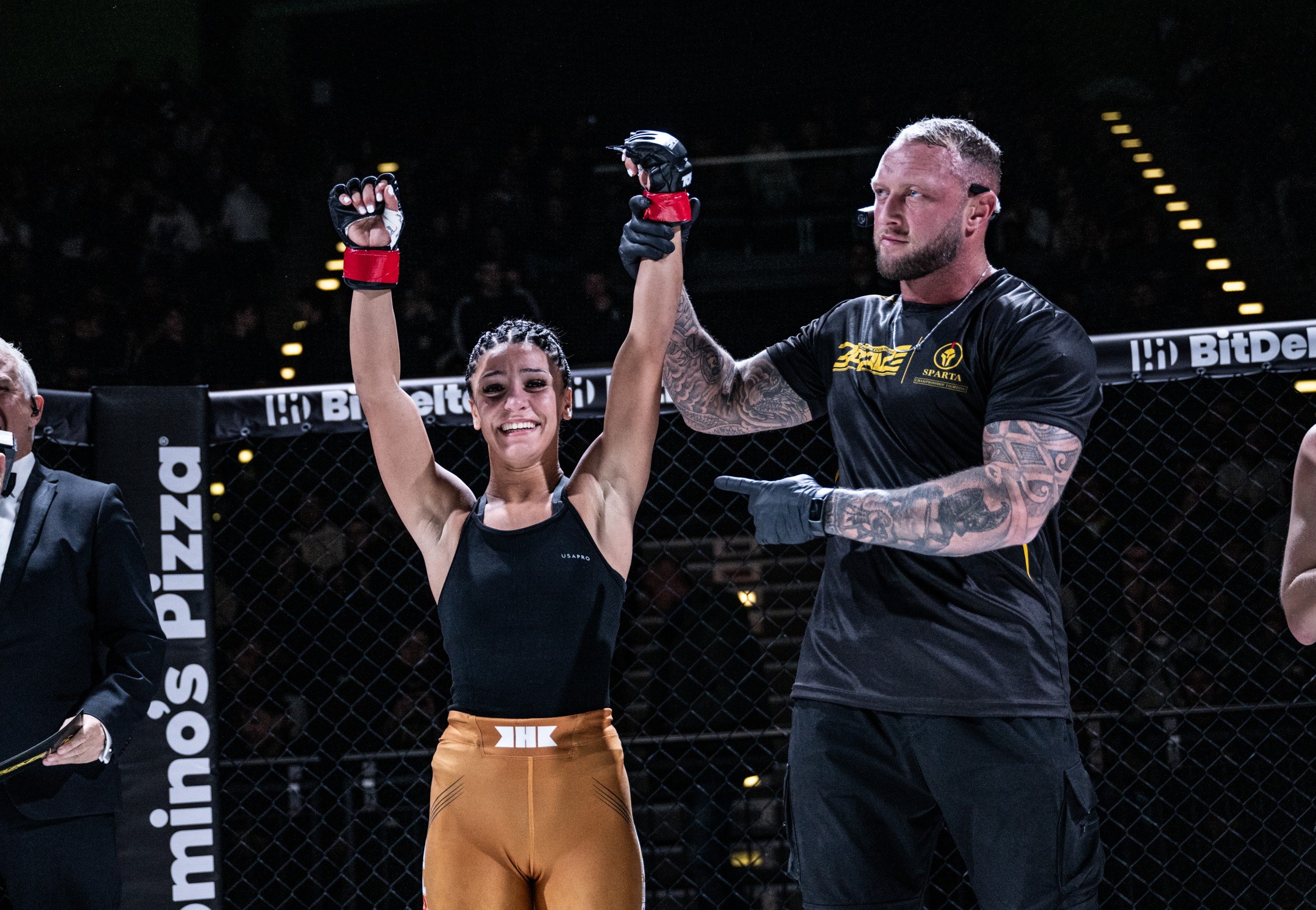 Amateur Champion Songül Karatorak Shines in Pro Debut at BRAVE CF 90, Proving She's the Future and Present of Strawweights