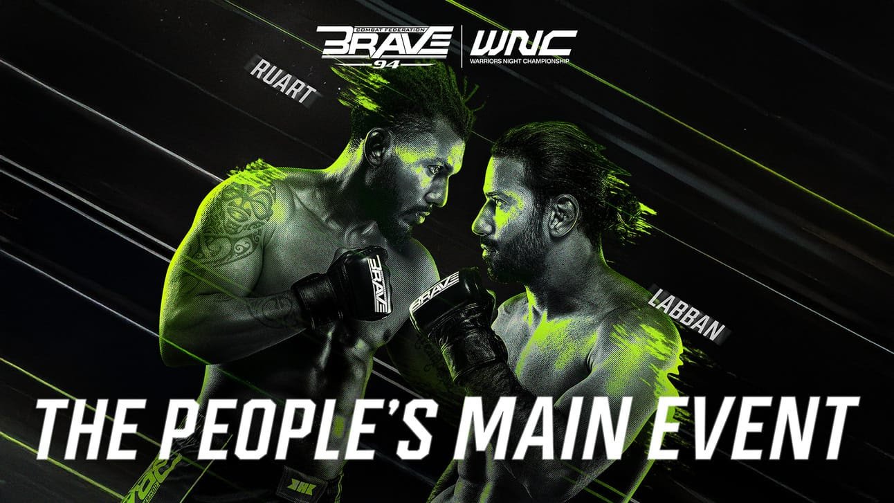 The People’s Main Event Kevin Ruart vs Ahmad Labban Set to Ignite BRAVE CF 94