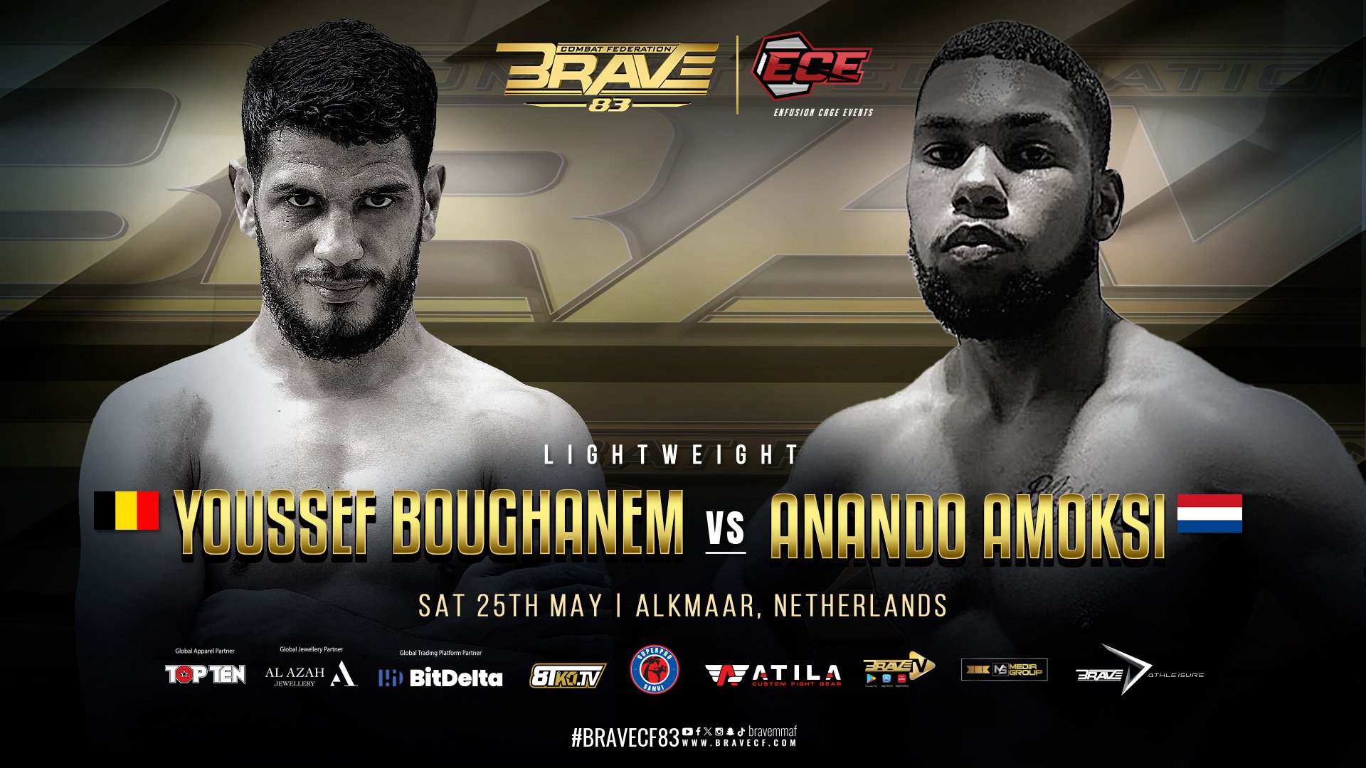 Kickboxing legend Youssef Boughanem signs exclusive deal with BRAVE CF, will debut in the Netherlands