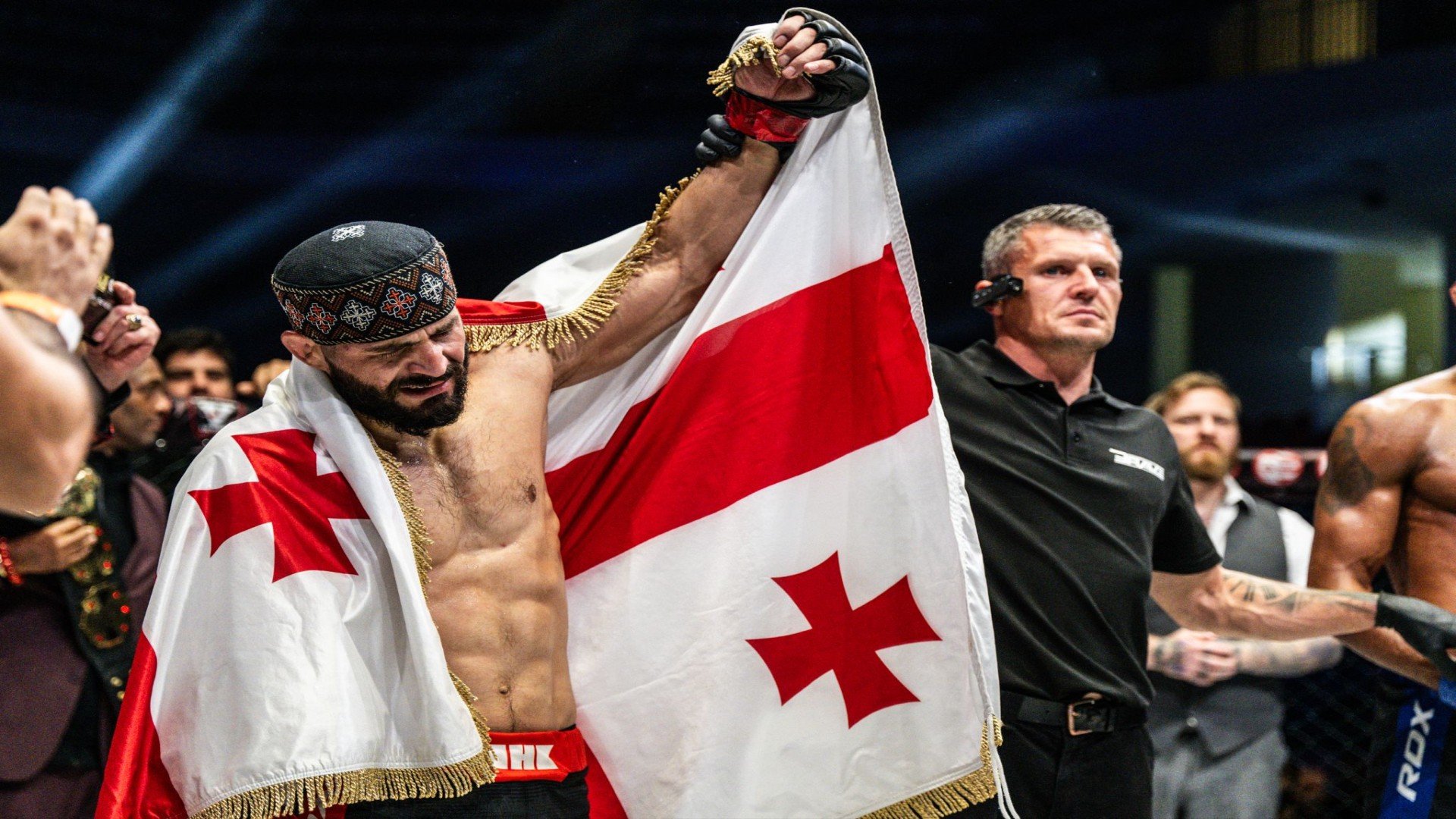Rauli Tuturauli Seizes Interim Lightweight Gold At BRAVE CF: GEORGIA VS THE WORLD