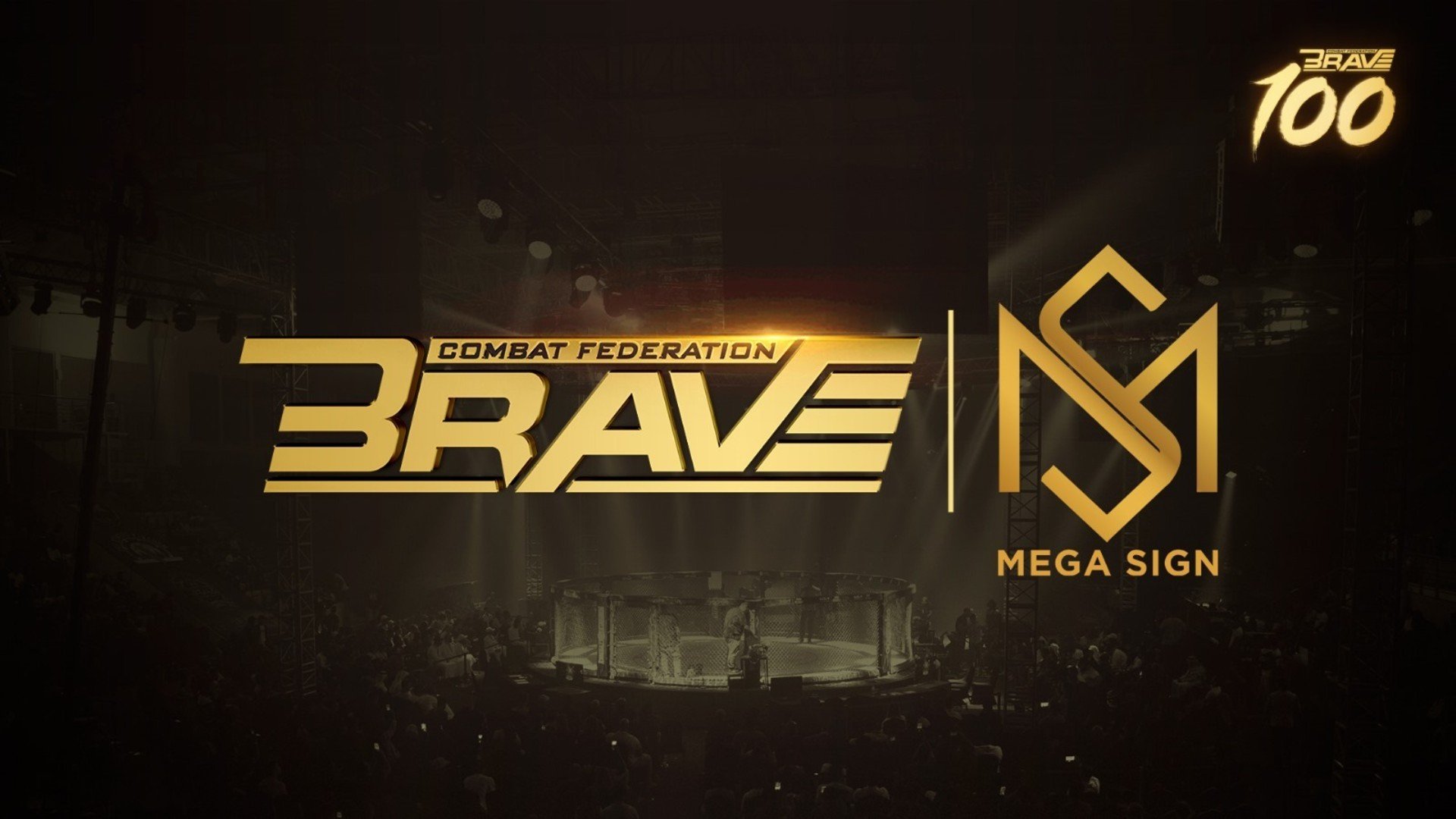 Mega Sign Lights Up BRAVE 100 As Official Media Partner