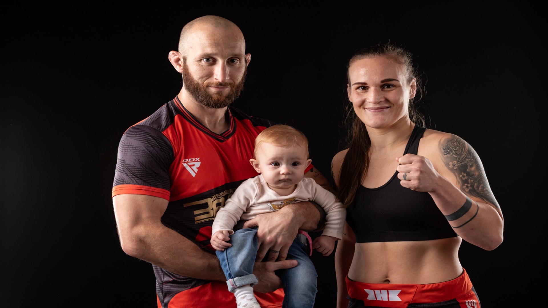 Maja and Domen Drnovšek celebrate their historic victories at BRAVE CF 106 after becoming the first married couple to win on the same MMA fight card.