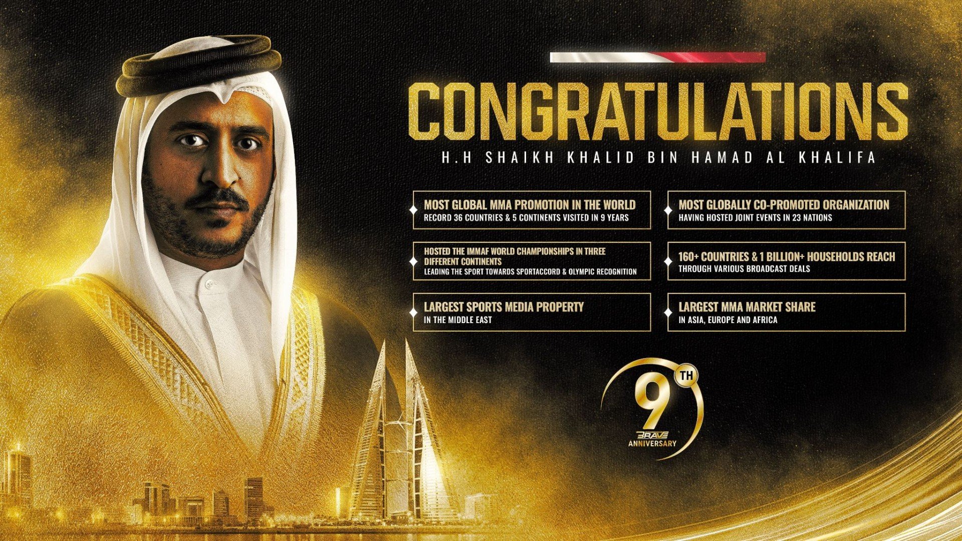From Bahrain To The World: BRAVE CF Celebrates Nine Years Of Redefining MMA