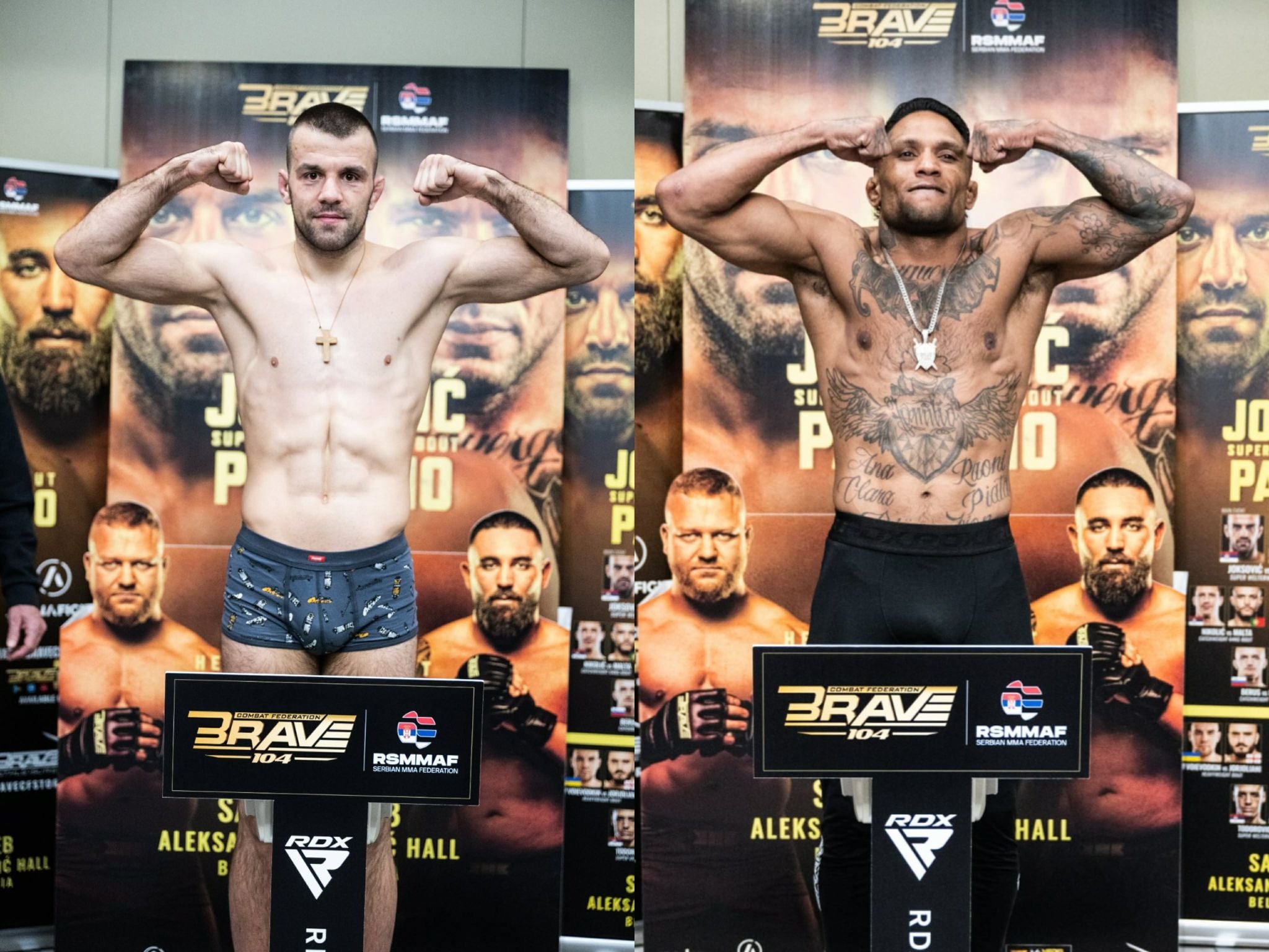 All Systems Go For BRAVE CF 104 Following Official Weigh-Ins