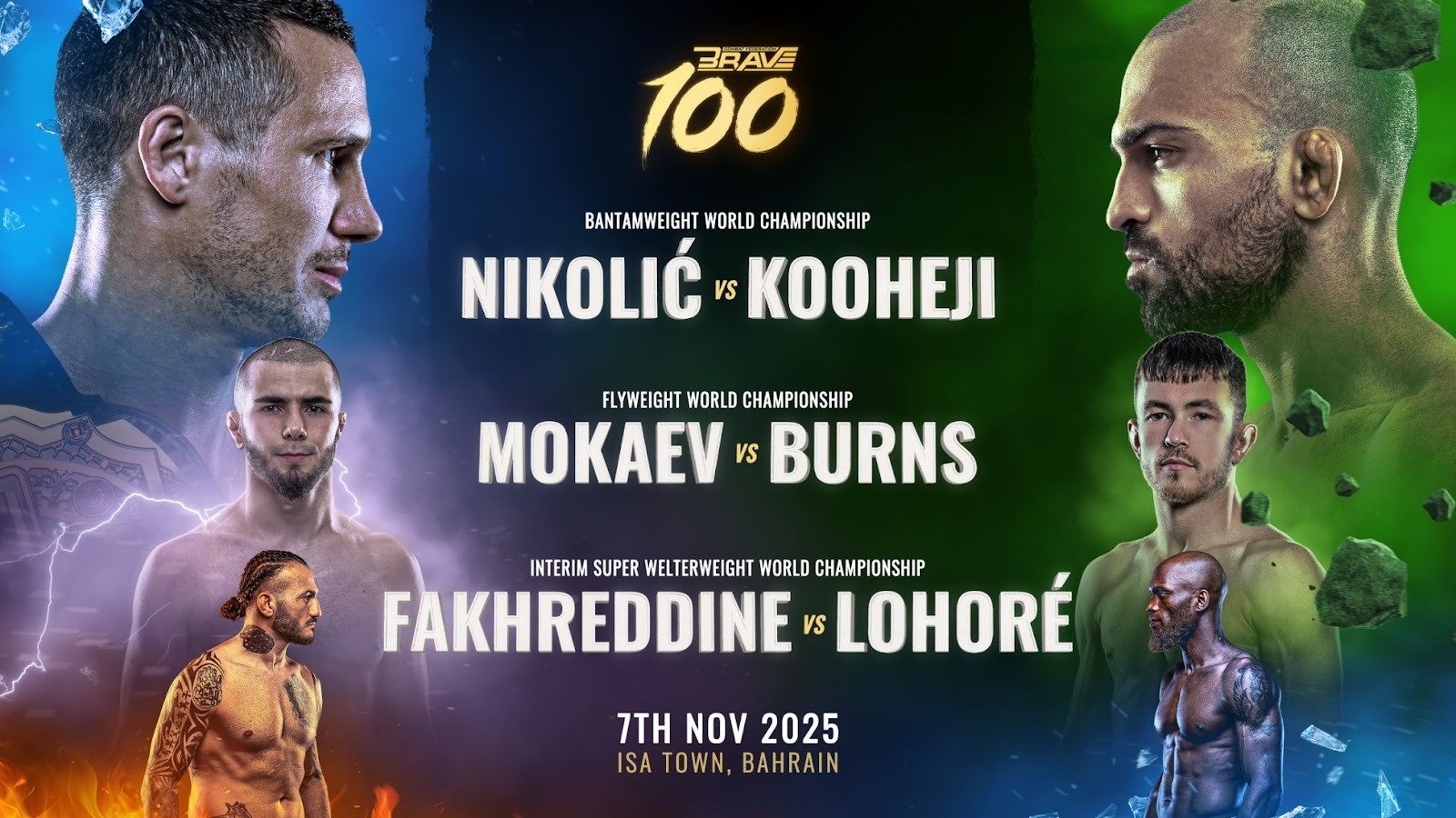 Where To Watch BRAVE 100 Live Around The World