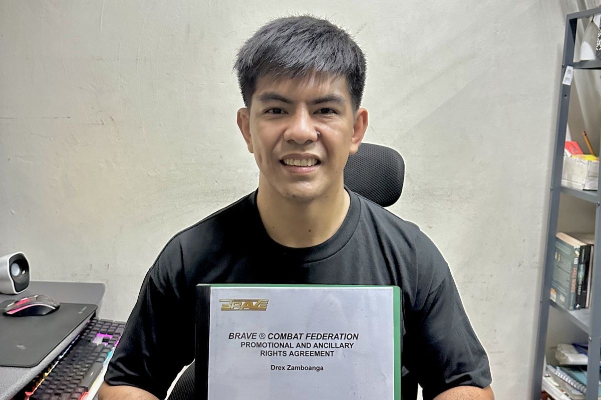 Filipino Spitfire Drex Zamboanga Gears Up For BRAVE CF Debut In 2026