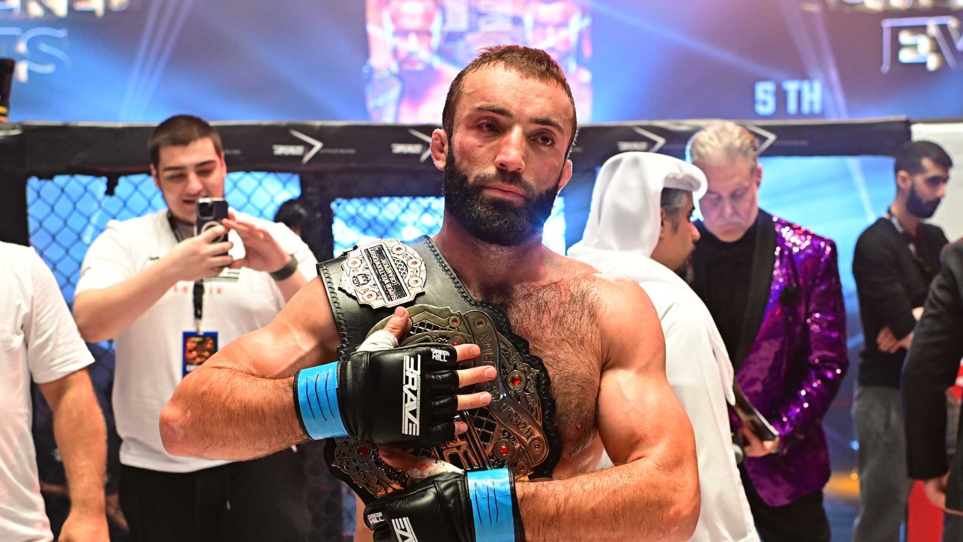 Undefeated Kamal Magomedov defends BRAVE CF title and right to be called best Super Welterweight in the world