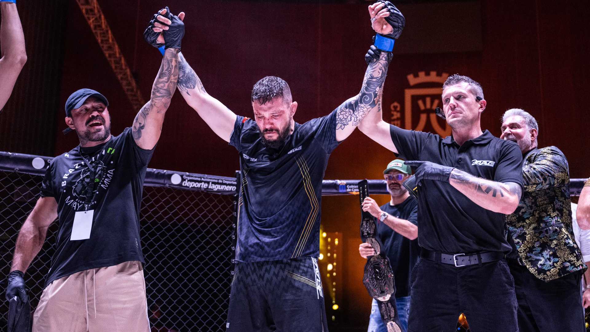 The New Brazilian Storm is here! Luiz Cado becomes sixth BRAVE CF world champion from Brazil