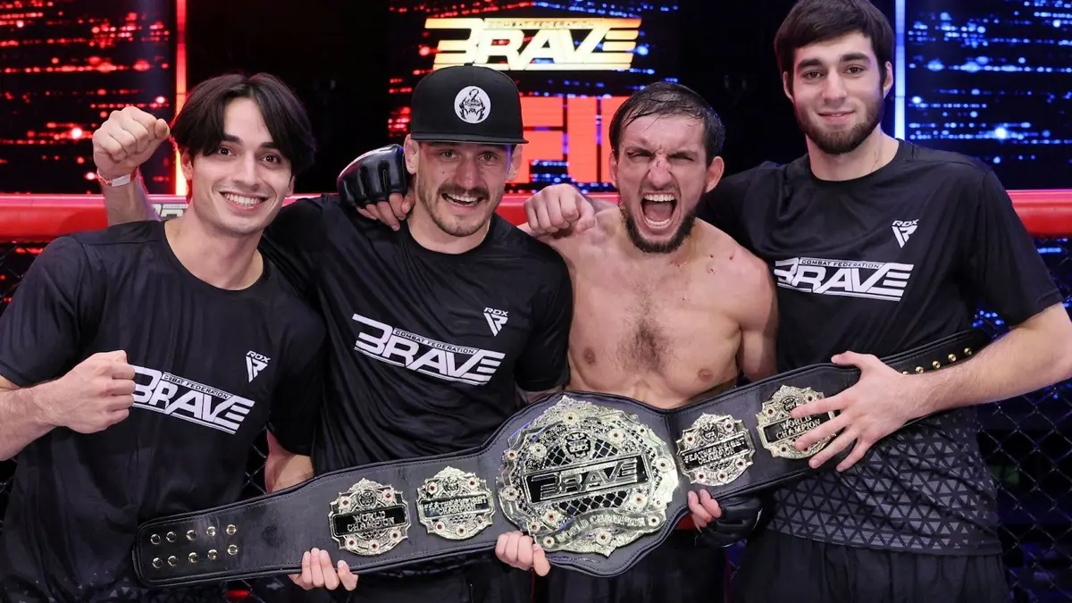 Omar Solomanov Crowned Interim Featherweight King In Thrilling BRAVE CF 98 Main Event