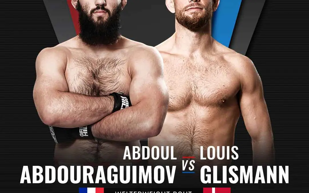 Former champ Abdoul Abdouraguimov takes on Louis Glismann in the co-main event of BRAVE CF 44