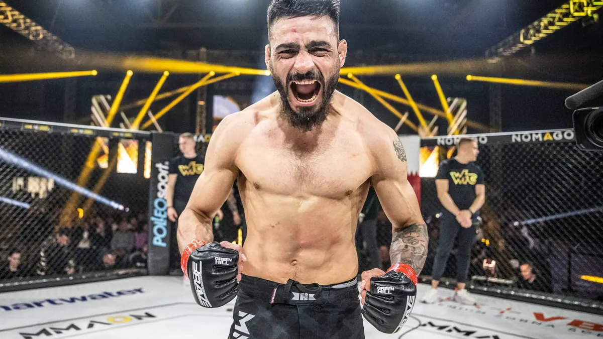 Izzedine Al-Derbani sends out warning to 135 and 145 divisions with statement-making win at BRAVE CF 70