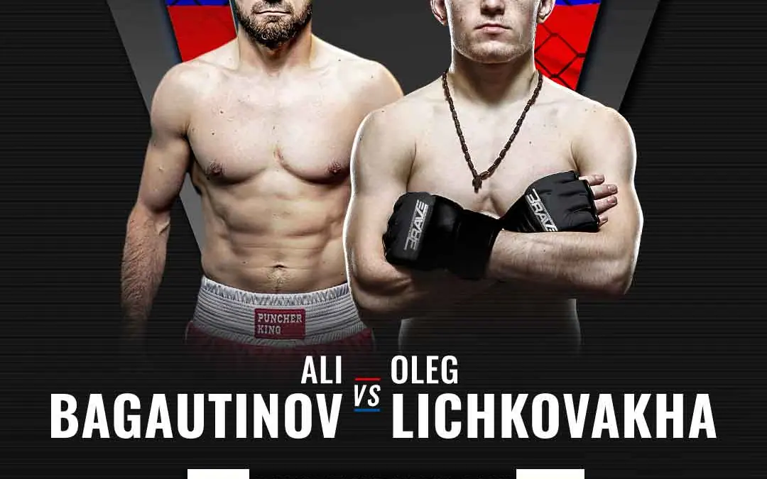 Russian legend Ali Bagautinov to be the co-main event of BRAVE CF 46, in Russia