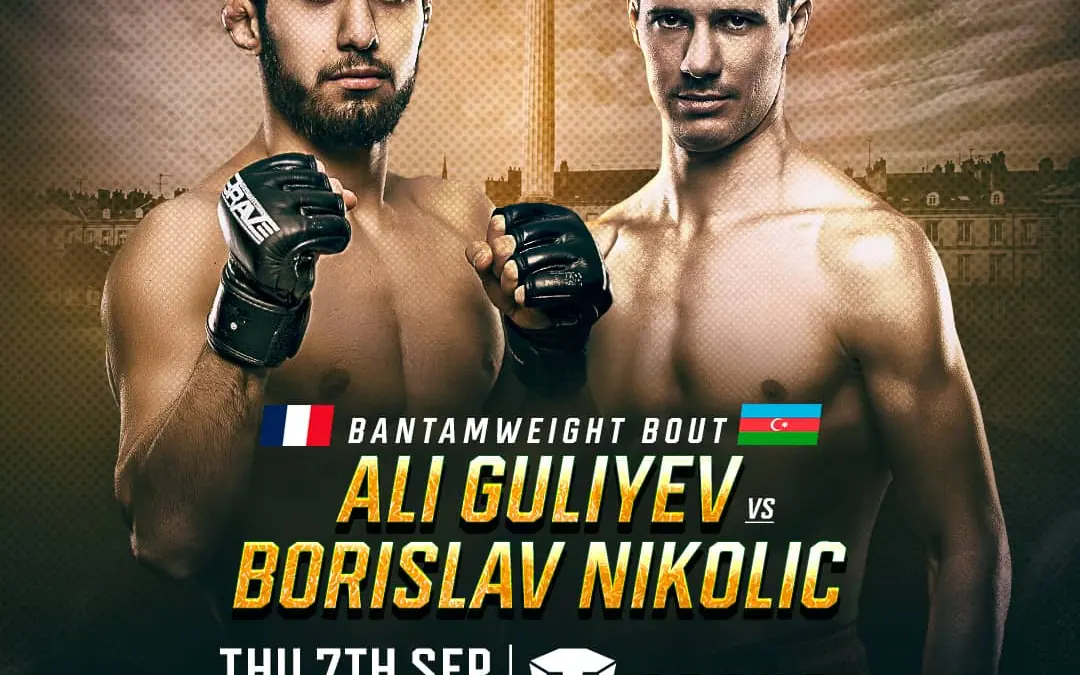 BRAVE CF 74’s Ali Guliev vs Boris Nikolic: A fight for the future of the Bantamweights