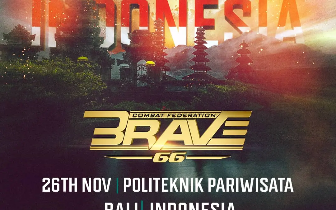 BRAVE CF announces much-anticipated return to Indonesia for 66th event