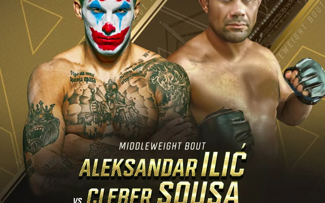 Serbian MMA superstar Aleksandar Ilic takes on Cleber Sousa in BRAVE CF 69 co-main event