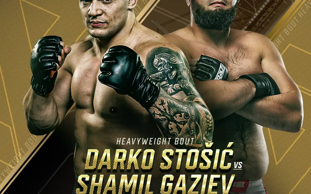 BRAVE CF 69: Darko Stosic meets Shamil Gaziev in co-main event for Serbia return