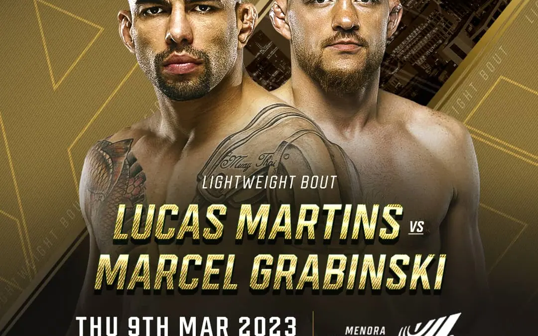 BRAVE CF 70: former champion Lucas Mineiro takes on rival Marcel Grabinski in Israel