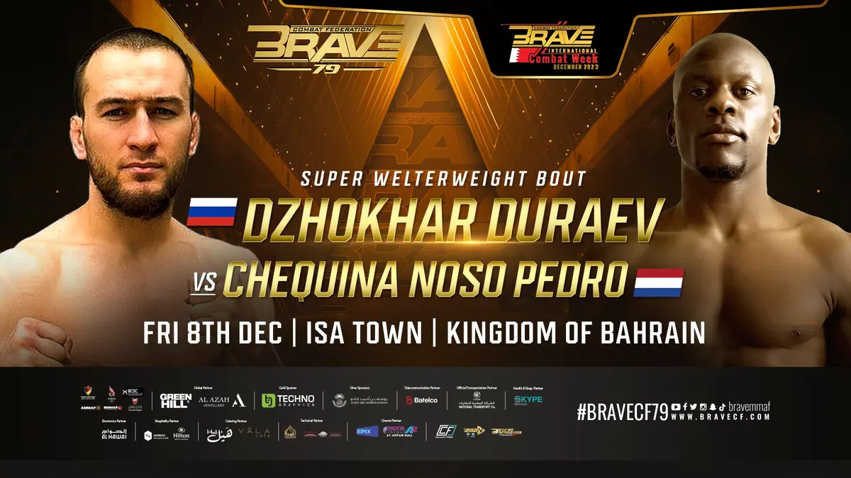 Albert Duraev’s younger brother is set to make promotional debut at BRAVE CF 79 on December 8th