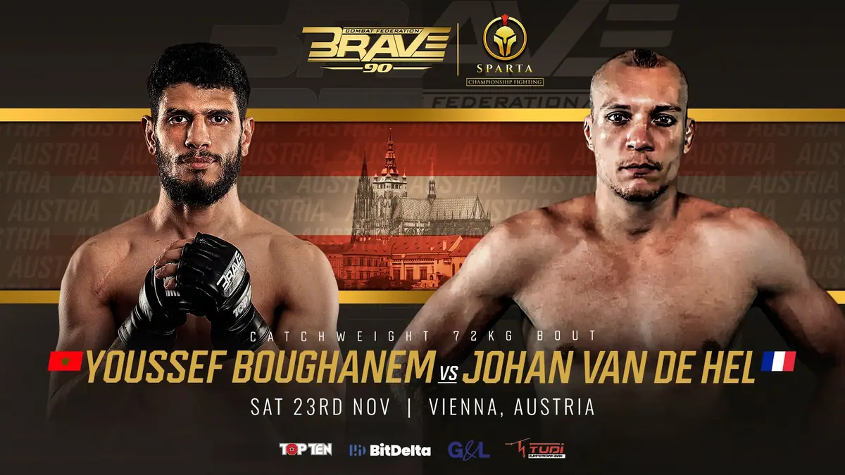 Muay Thai Legend Youssef Boughanem Set for MMA Return at BRAVE CF 90 in Austria