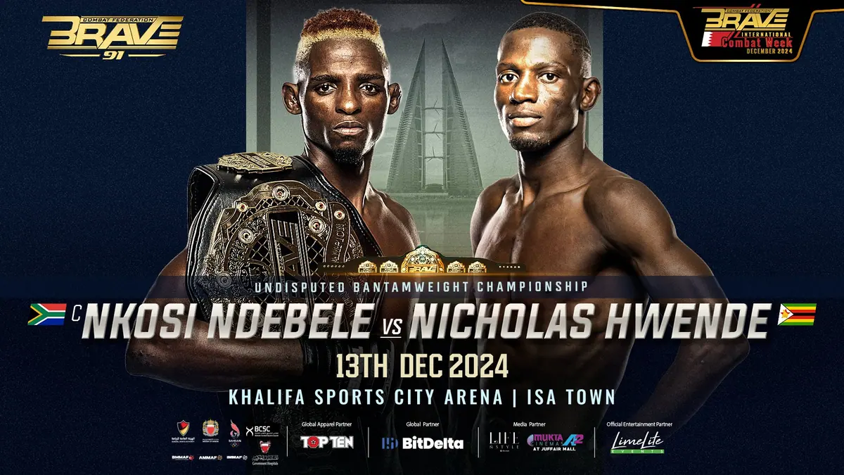 Blockbuster Bantamweight World Title fight revealed as the headliner for BRAVE CF 91