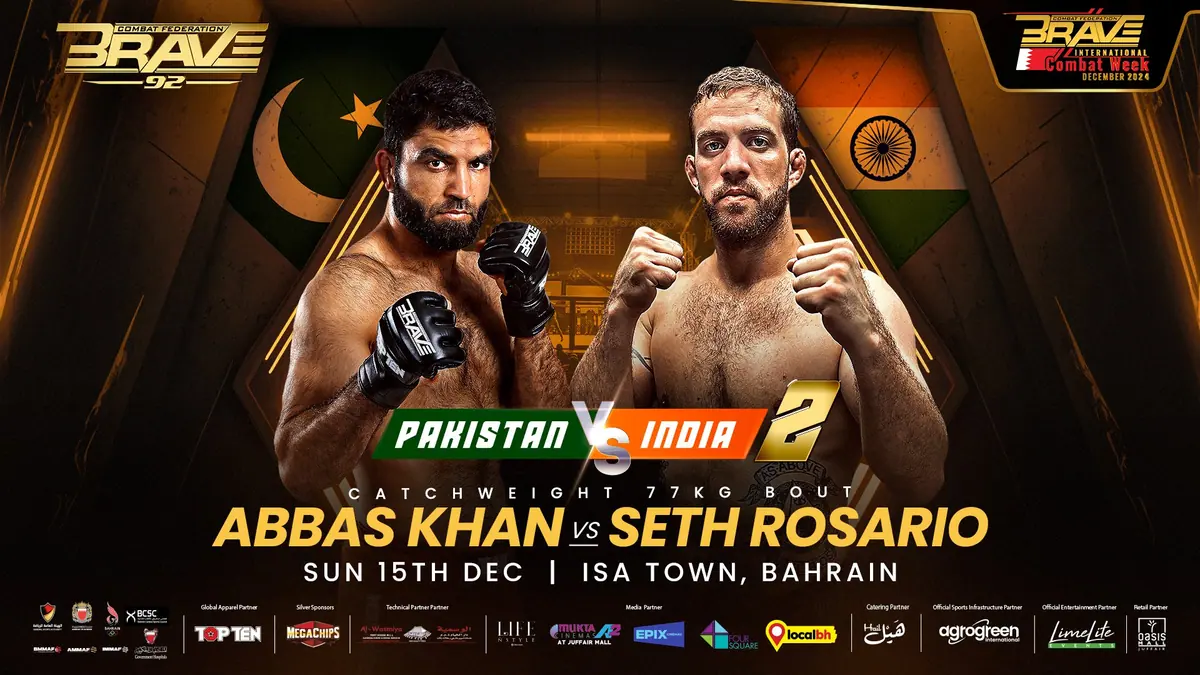 From Karate to MMA: Seth Rosario set for career-defining India vs Pakistan showdown at BRAVE CF 92