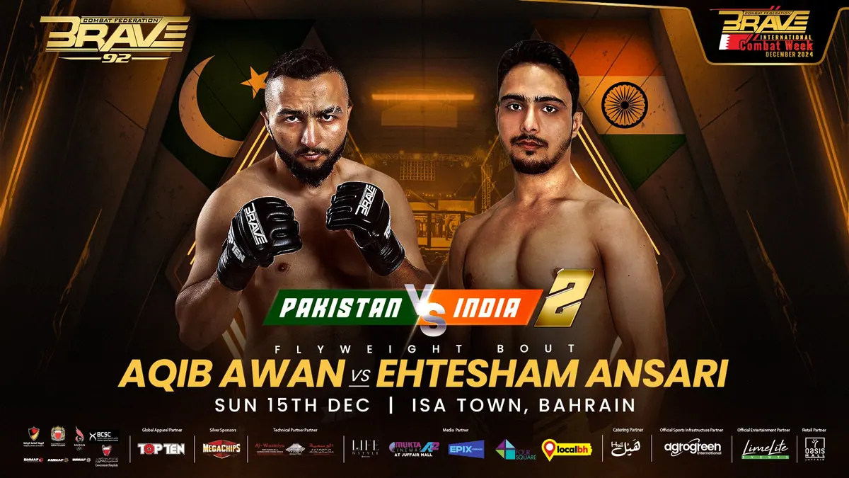 India’s Hidden Gem in MMA: Ehtesham Ansari to Make Global Debut with BRAVE CF