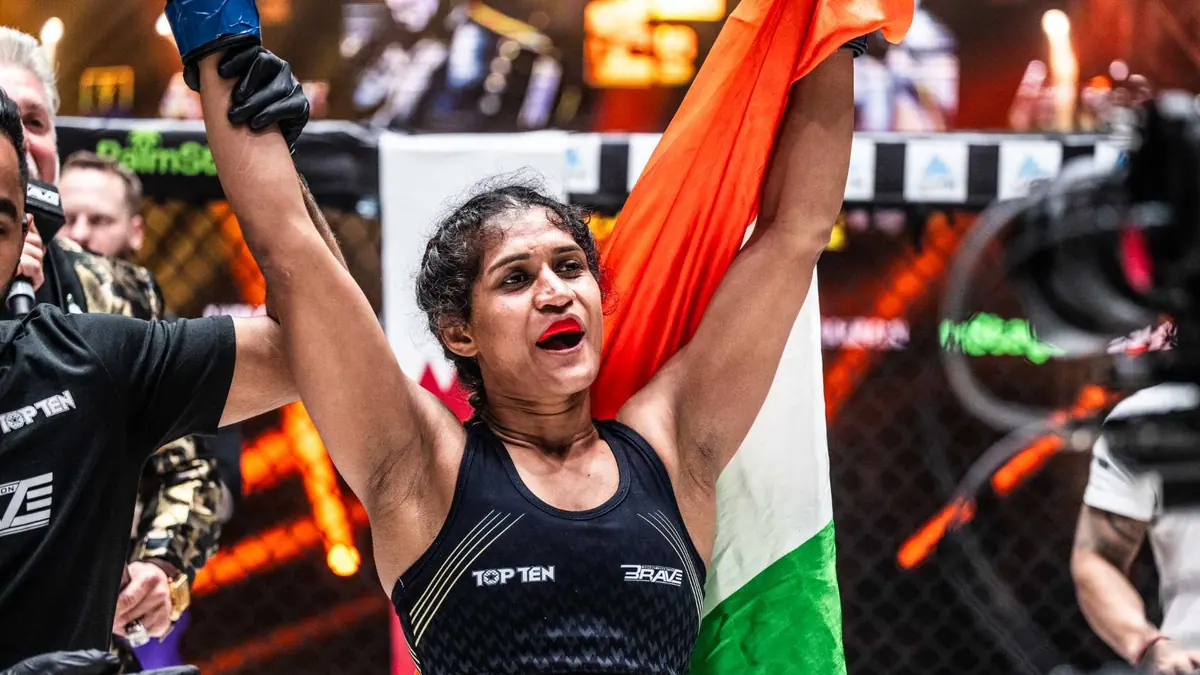The Hype is Real: Judoka Suchika Tariyal Debuts with R2 Submission at BRAVE CF 92