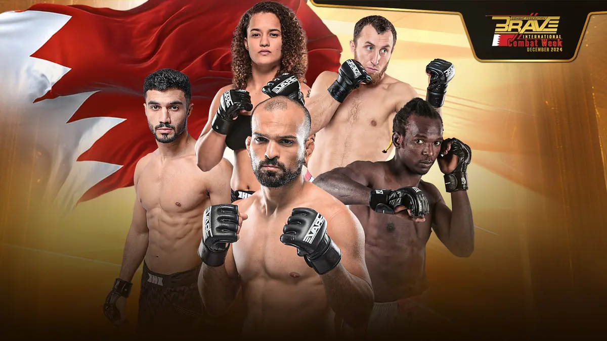 Team Bahrain Ready For Glory at BRAVE CF 91 and BRAVE CF 92 at Khalifa Sports City