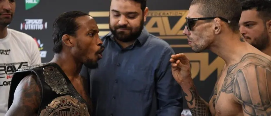 LAST-MINUTE DRAMA, INTENSE STAREDOWNS MARK BRAVE 24 OFFICIAL WEIGH-INS
