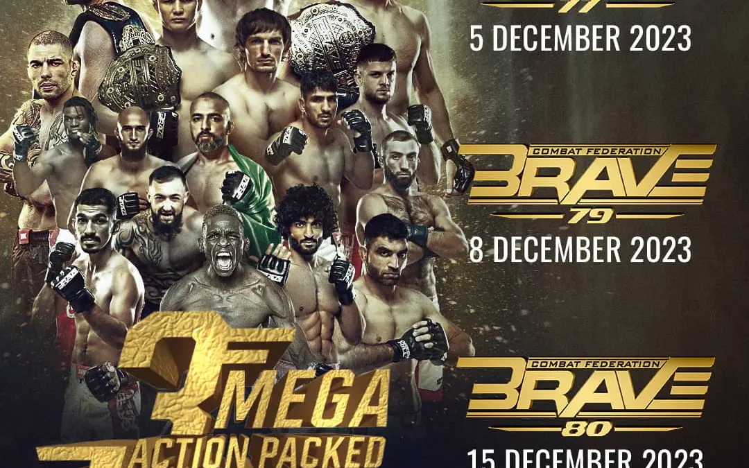 BRAVE CF adds two huge events to historic International Combat Week in Bahrain