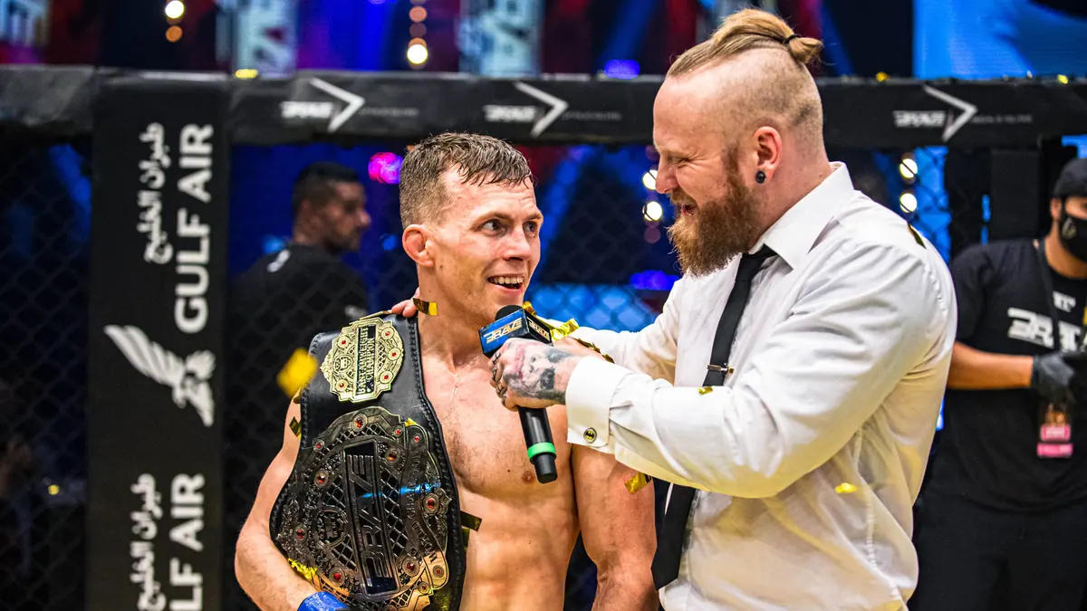 BRAVE CF champion Brad Katona on contender Gamzat’s resume: Im the best hes ever fought