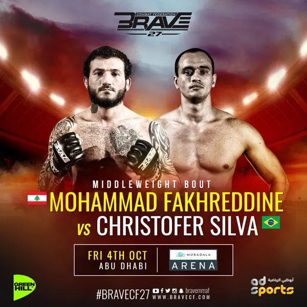 BRAVE CF 27 update: Aliskerov injured, out of Fakhreddine fight