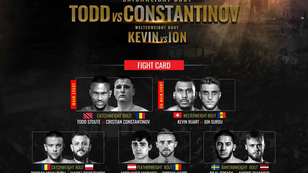 Two changes made on BRAVE CF 36 fight card, Stoute and Magic Man get new opponents