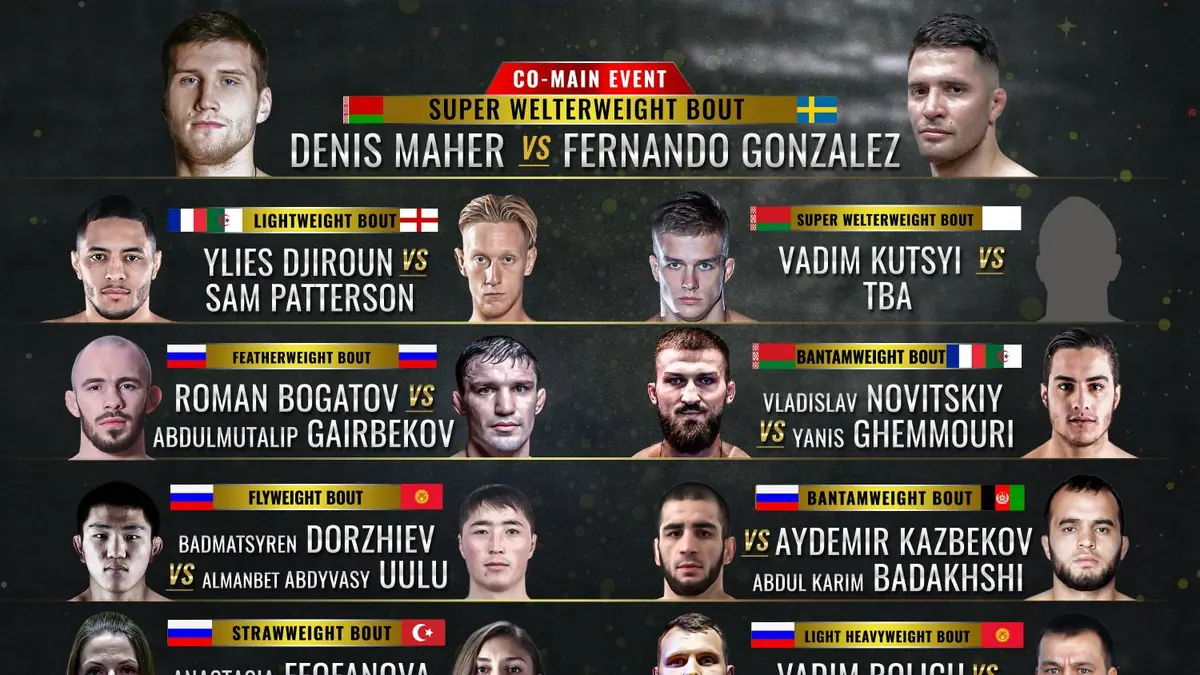 BRAVE CF 51 reveals stacked fight card for much-anticipated Belarus debut