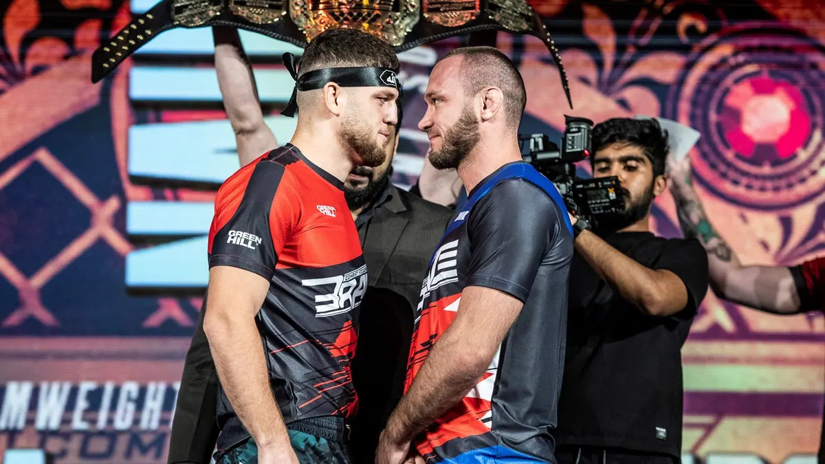 Excitement and tension at fever pitch during BRAVE CF 63 ceremonial weigh-ins