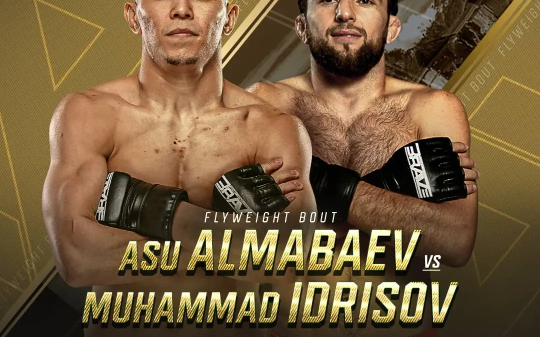 Pivotal Flyweight bout between Asu Almabaev and Muhammad Idrisov headlines BRAVE CF 66