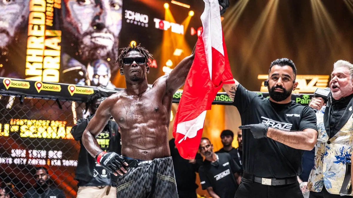 After a flawless pro debut, Hussain Al Kurdi can't wait to step into the BRAVE CF cage again: "For Bahrain!"