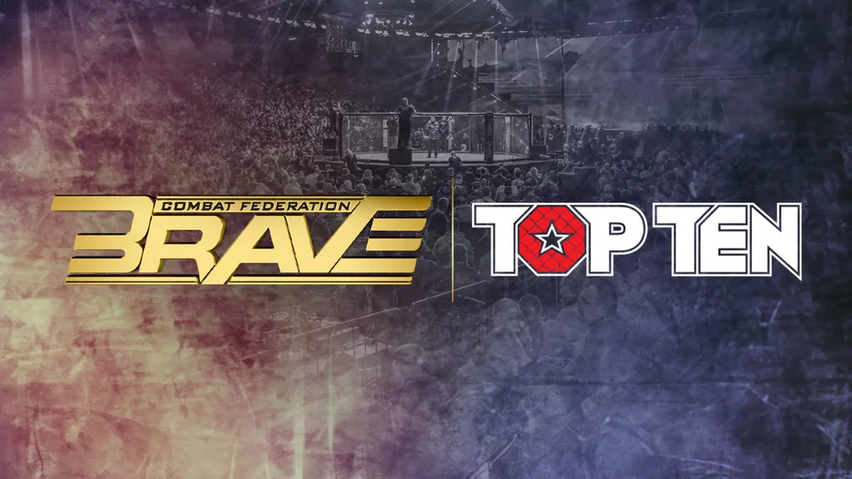 BRAVE CF, the most global MMA organization in the world, signs deal with leading martial arts brand TOP TEN in international apparel partnership