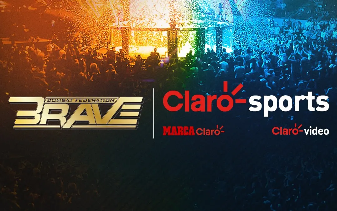 BRAVE CF announces groundbreaking broadcast deal with Claro Sports, owned by the largest telecom company in Latin America