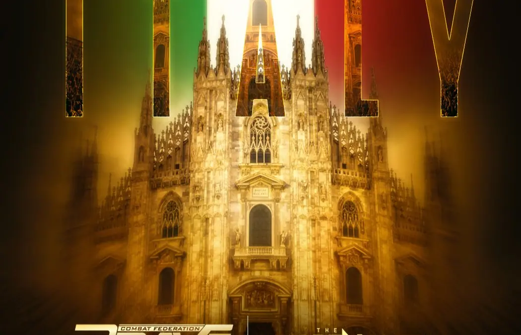 BRAVE CF Debuts On Italian Soil in Milan August 1st