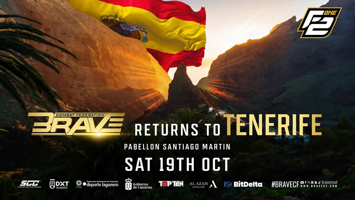 BRAVE Combat Federation announces return to Spain, expands 2024 European Tour