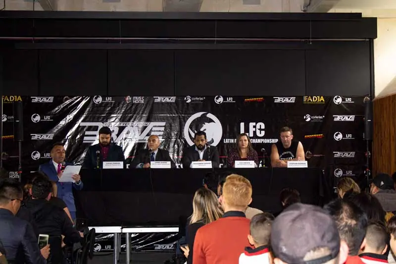 BRAVE CF LAUNCHES SECOND SHOW IN COLOMBIA WITH PACKED PRESS CONFERENCE