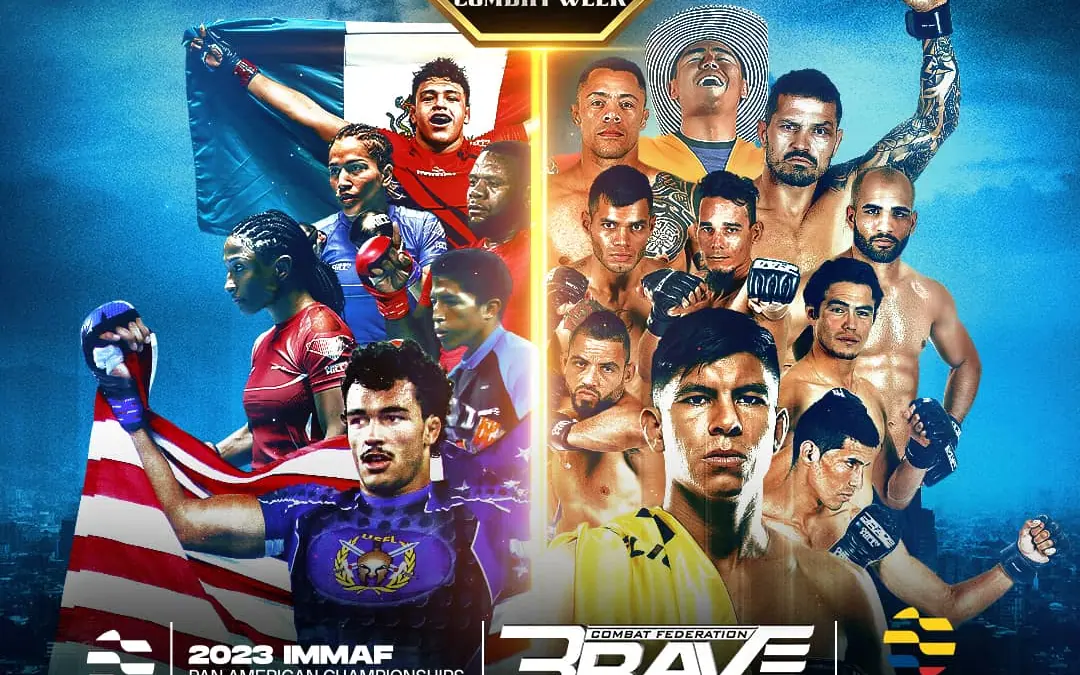 BRAVE CF returns to Latin America in August for Pan American Combat Week and BRAVE CF Colombia