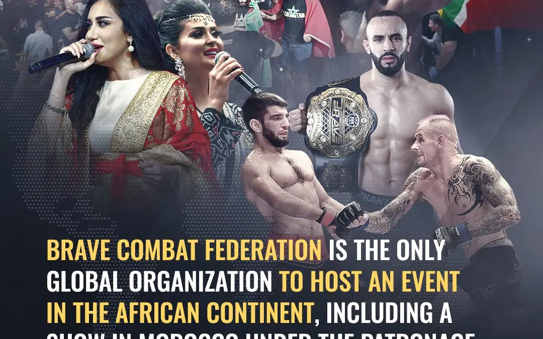 BRAVE Combat Federation is the only global promotion to land on African soil