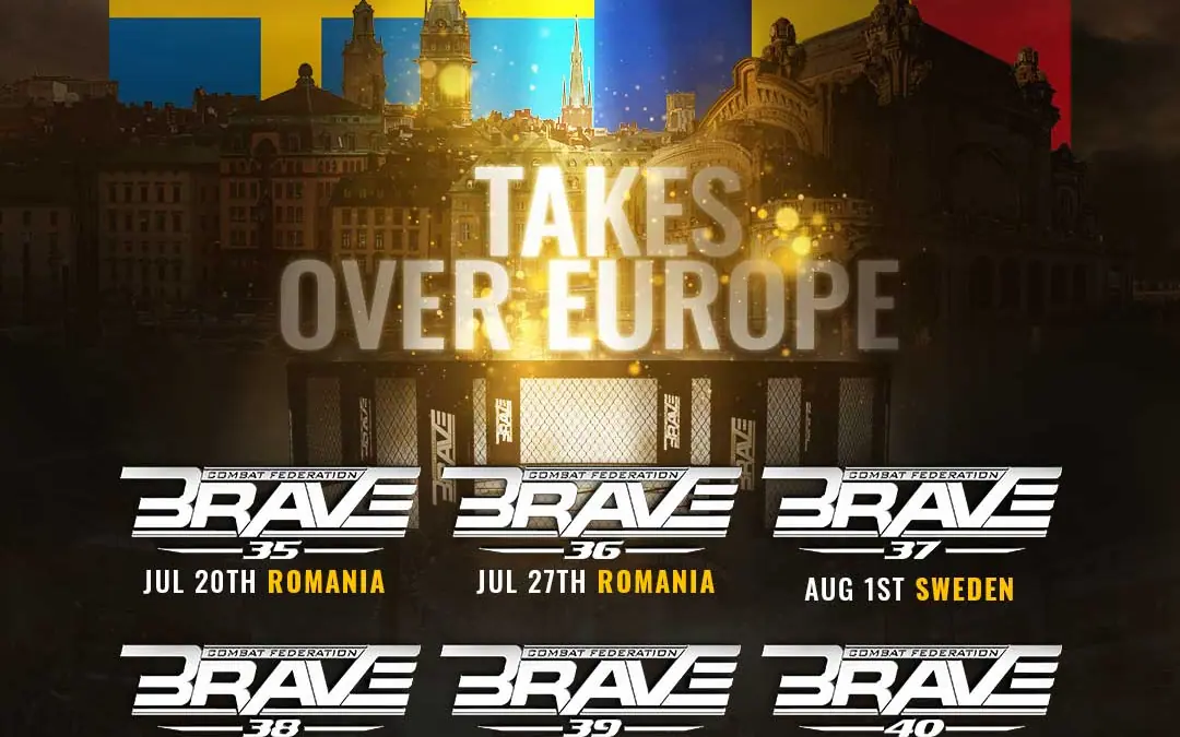 Swedish and European MMA scene revived by BRAVE CFs efforts