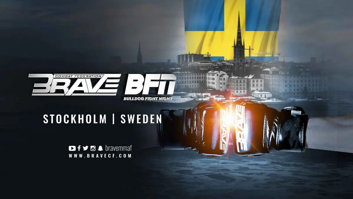 BRAVE CF announces debut show for Sweden
